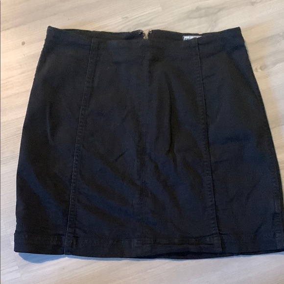 Free People Black Pencil Mini Skirt for Cocktail - Picture 1 of 4